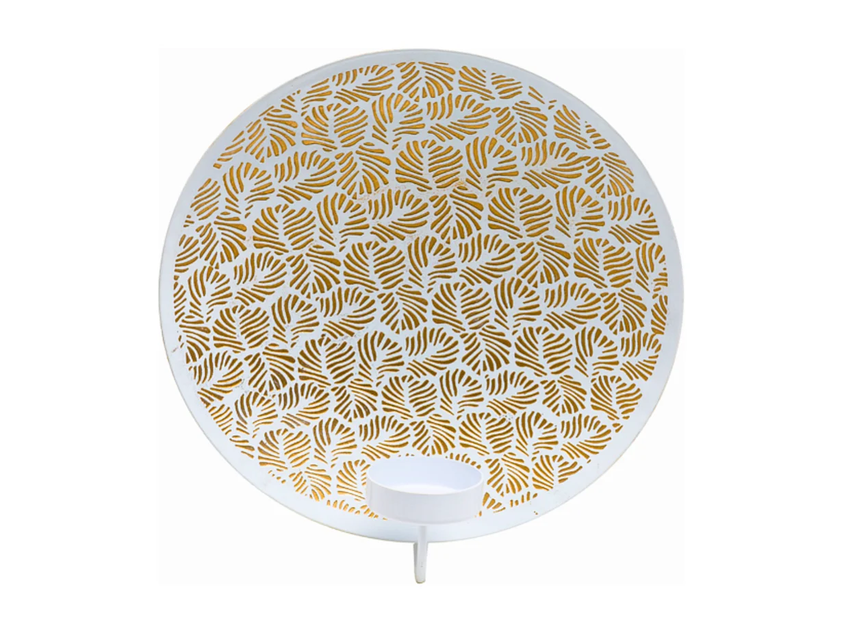 Porte-Bougie Mural Samba Grand Format - Noir