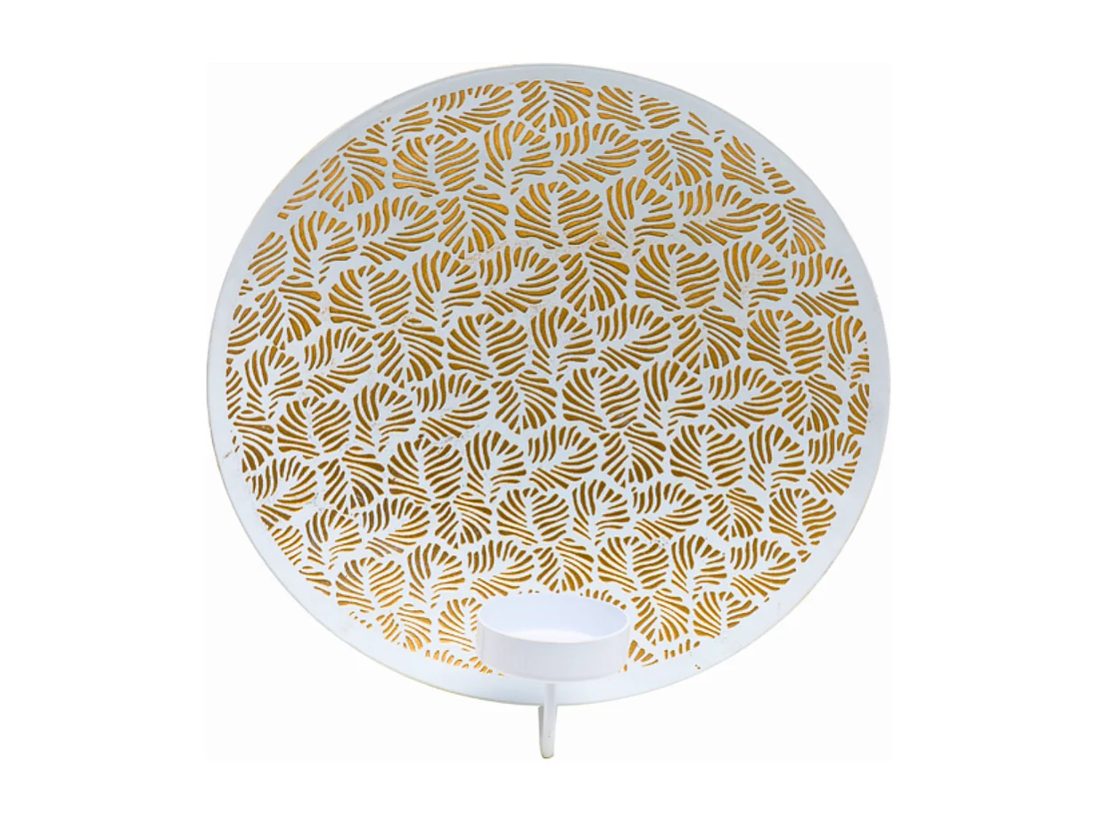 Porte-Bougie Mural Samba Grand Format - Noir