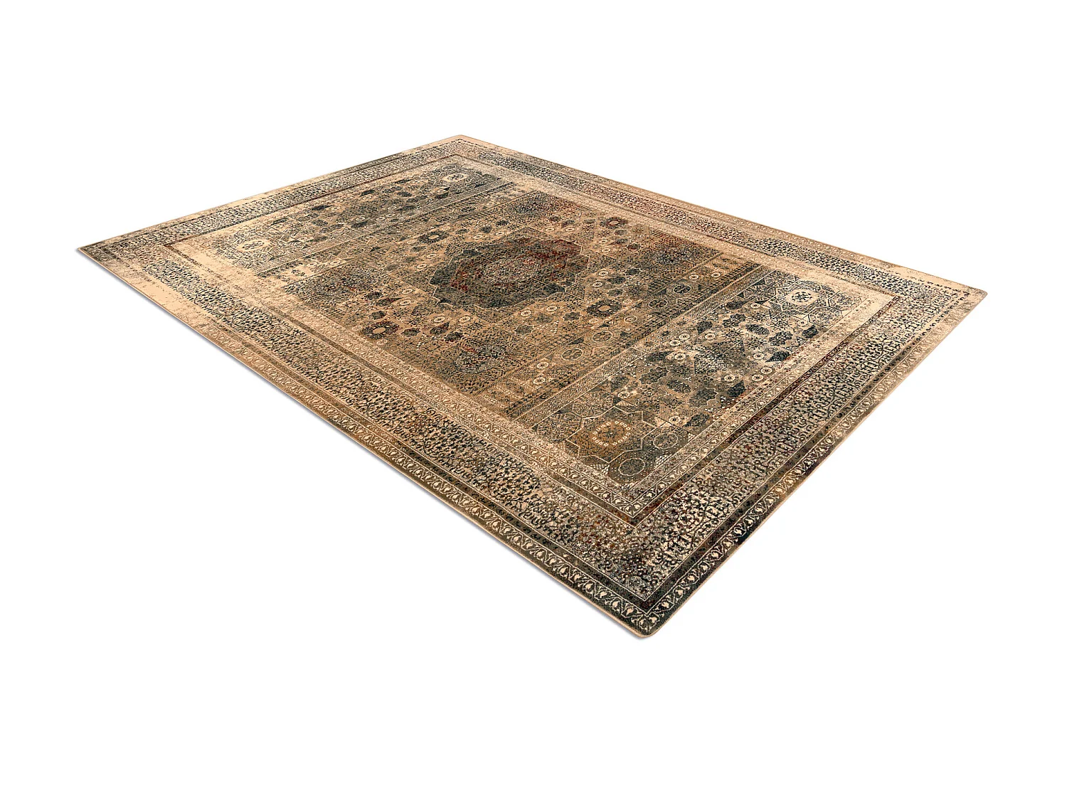 Tapijt SUPERIOR MAMLUK oosters vintage creme 200x300 cm