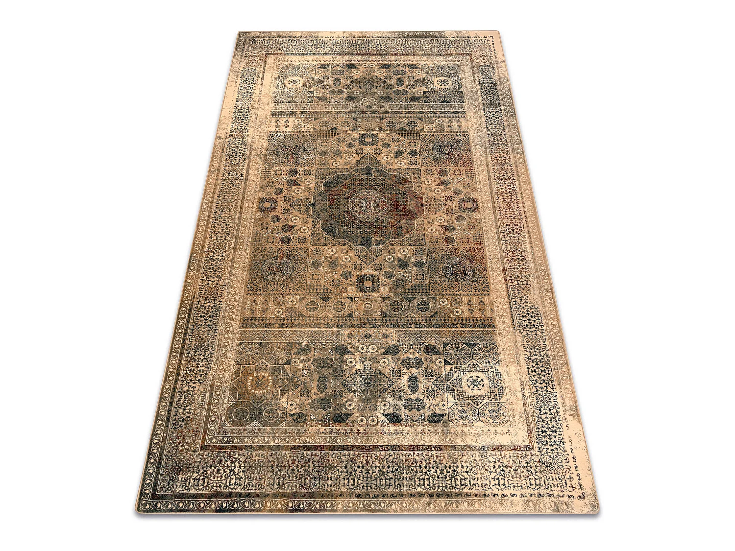 Tapijt SUPERIOR MAMLUK oosters vintage creme 170x235 cm