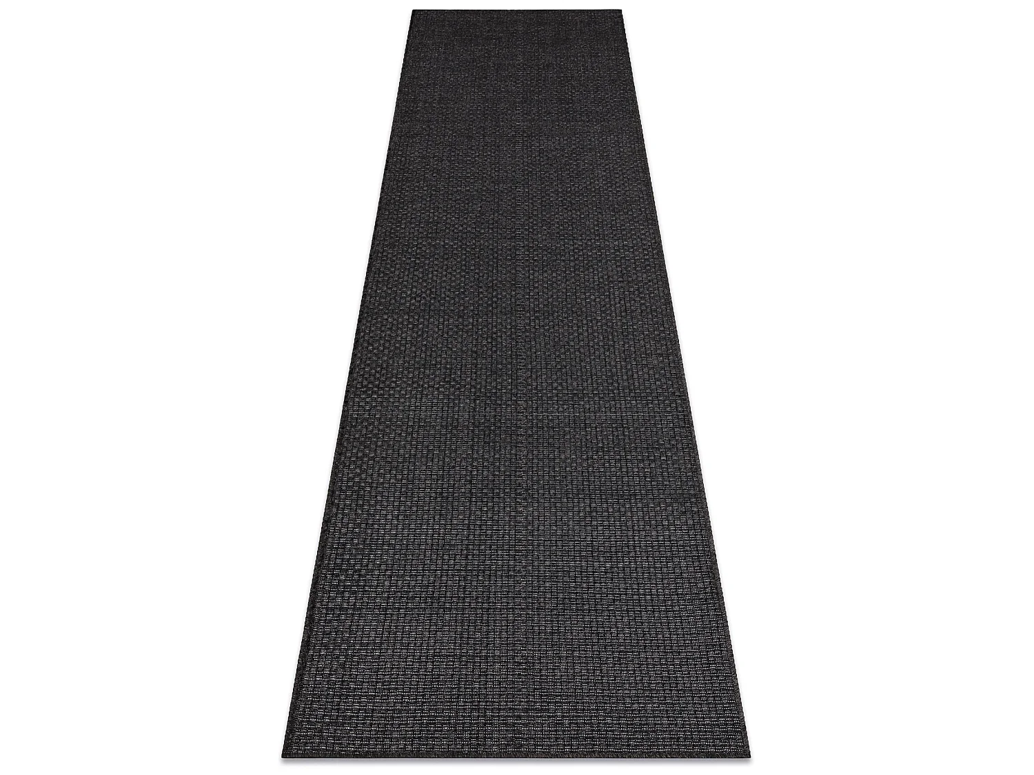 Teppich, Läufer TIMO 0000 SISAL draussen schwarz 70x250 cm