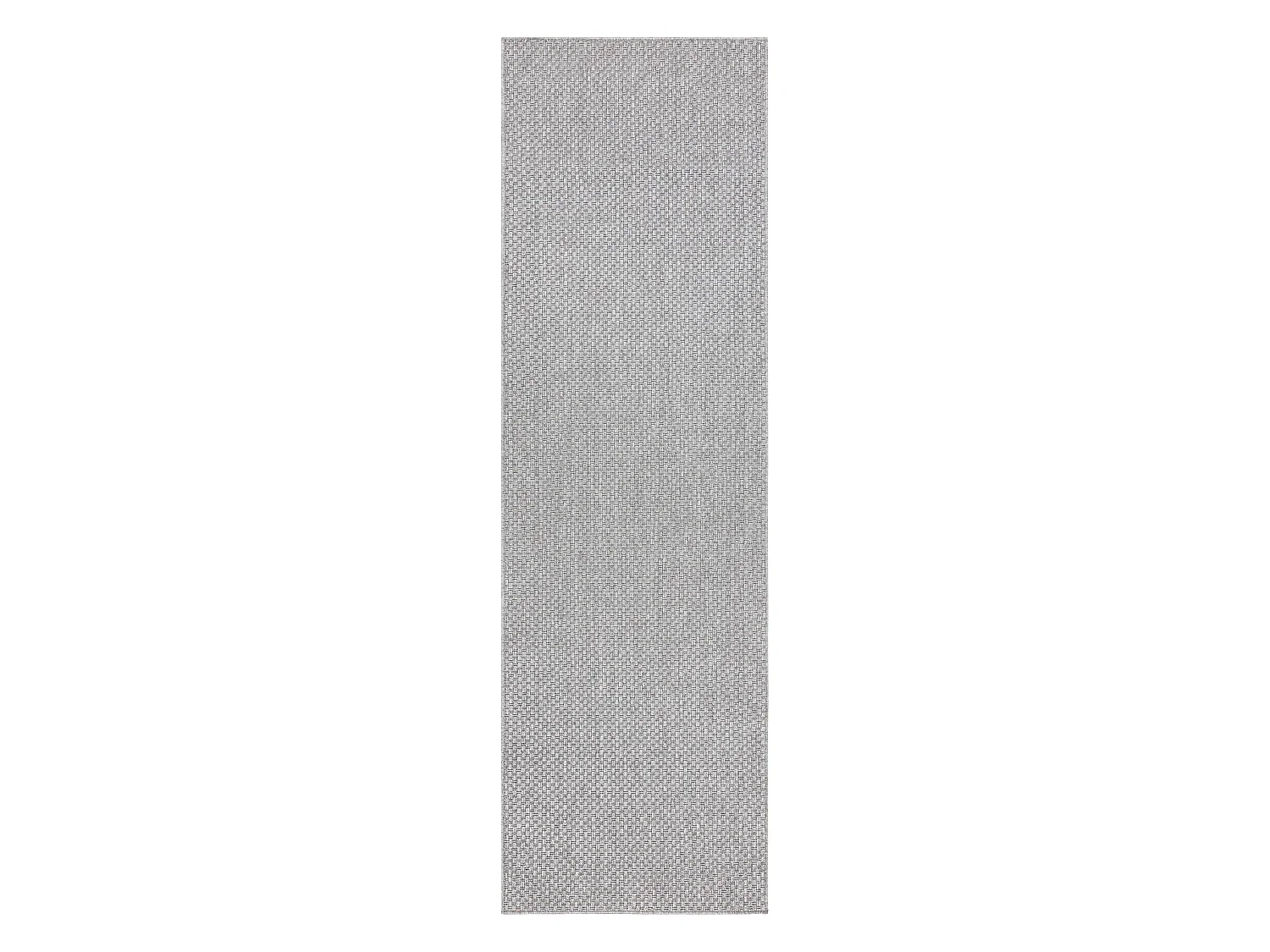 Tappeto, passatoia TIMO 6272 SIZAL all'aperto grigio chiaro 80x250 cm