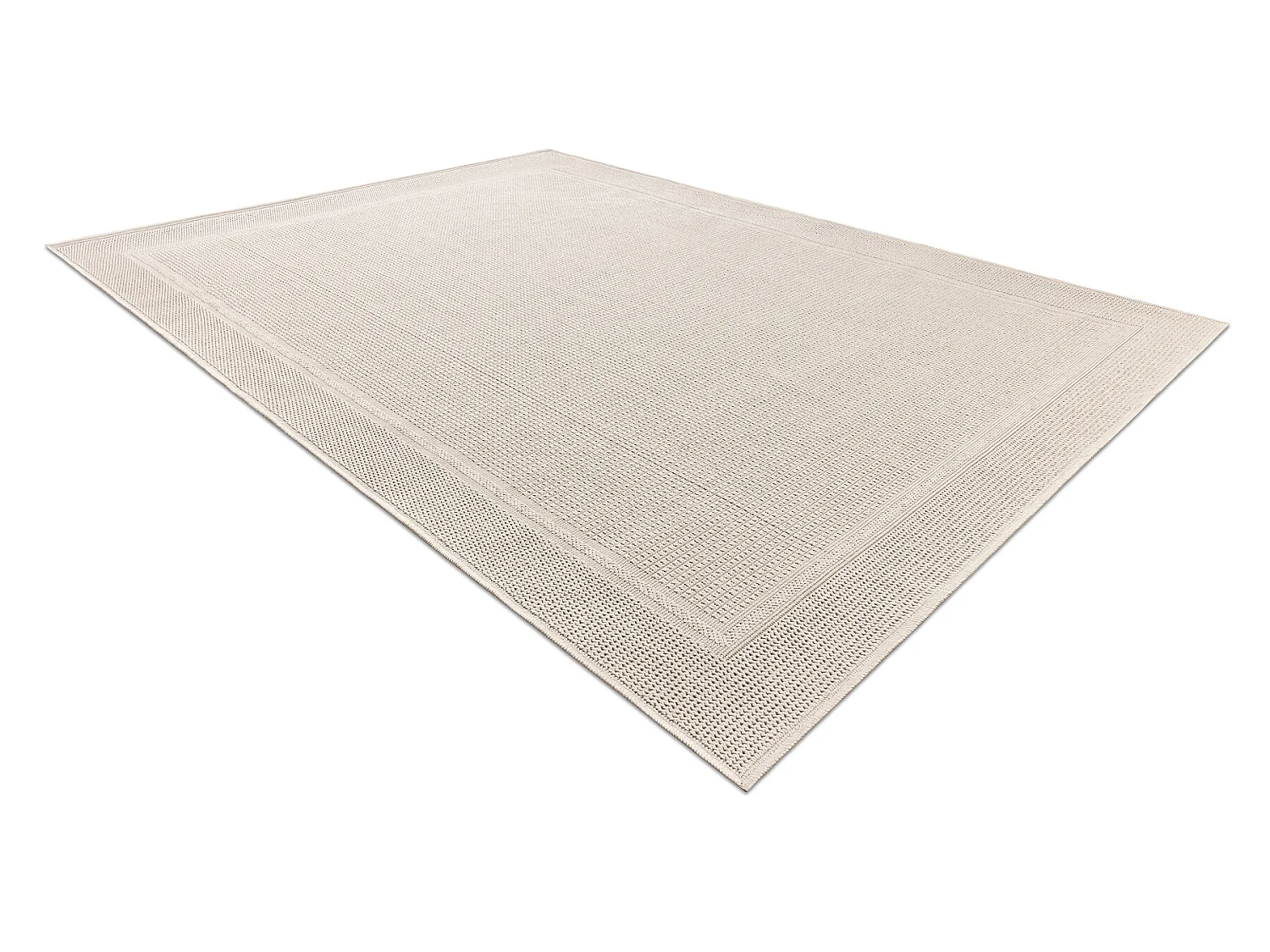 Tapis TIMO 5979 SIZAL extérieur cadre beige 240x330 cm
