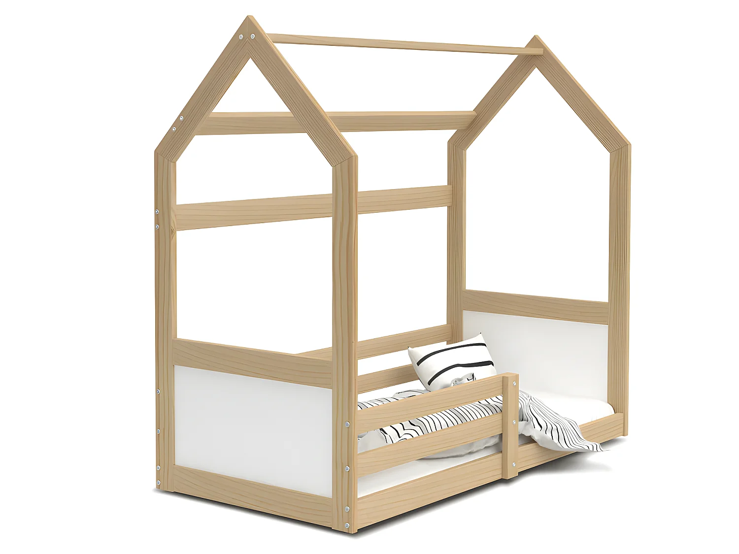 Lit Cabane MIKE 80 x 160 avec sommier