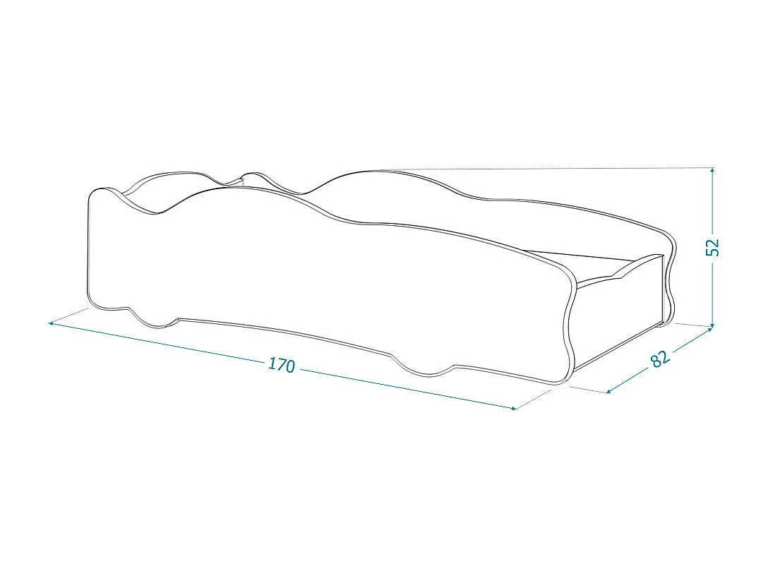 Lit enfant voiture 80 x 160 cm - Pat Patrouille - Matelas et sommier inclus Blanc