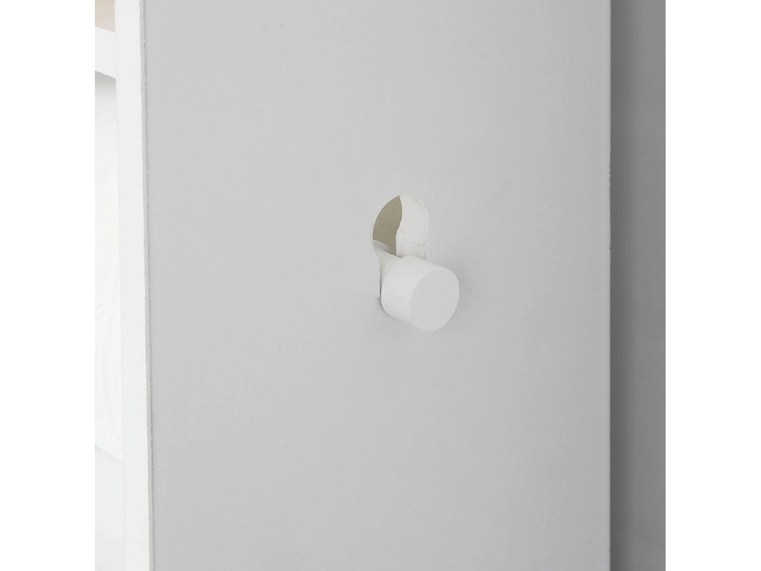 SoBuy FRG177-W Toiletrolhouder Toiletpapier Badkamermeubel - Wit