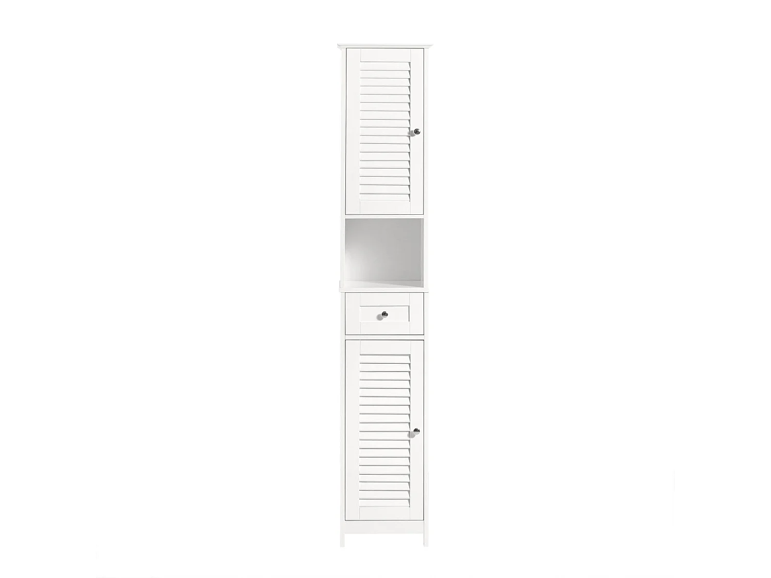Meuble Colonne de Salle de Bain Armoire haute Meuble rangement, FRG236-W
