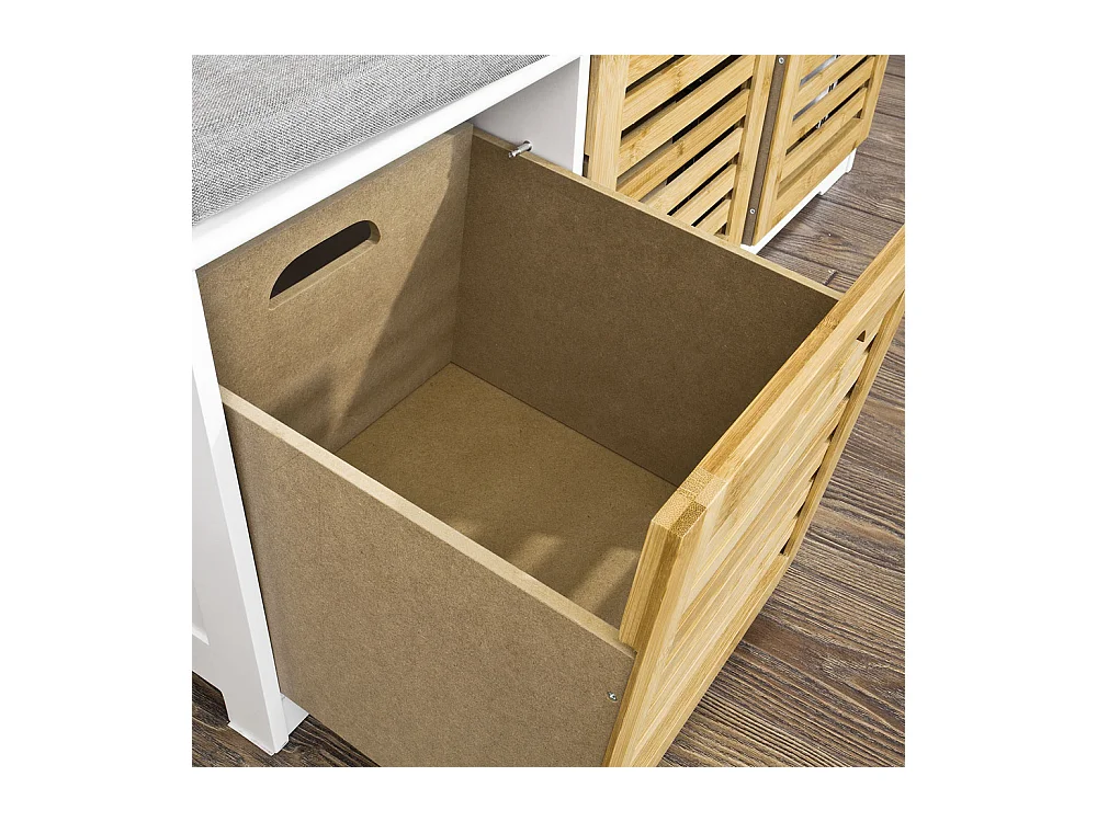 Ławka na buty z 3 drzwiami FSR23-WN