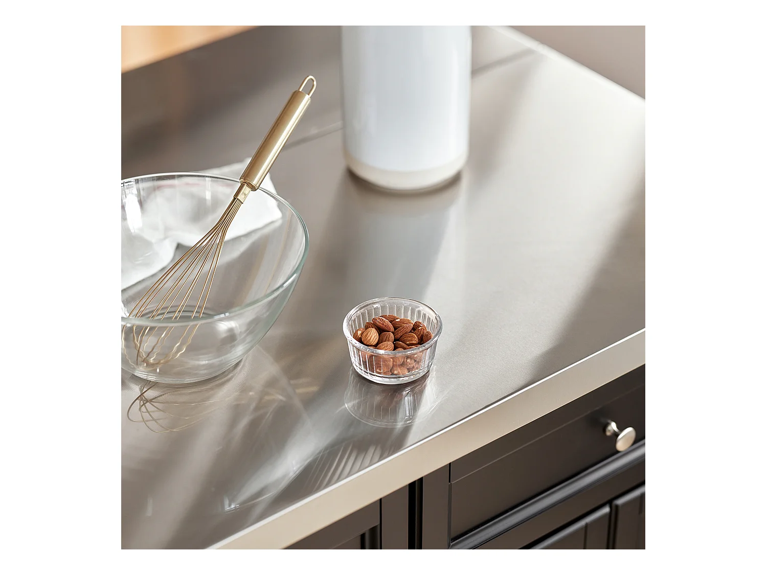 Carrito de Cocina con Piso de Acero,con Tablero Extensible,L115 x P46 x H92cm Negro FKW71-SCH SoBuy ES