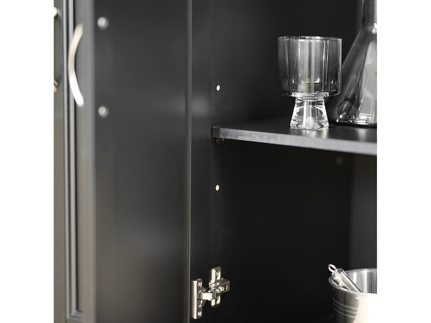 SoBuy FKW71-Sch Keukenwagen Serveerwagen Keukeneiland met uitbreidbaar Werkblad