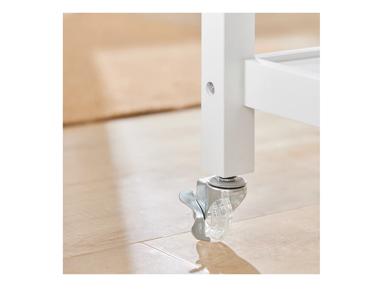 Carrito de Servir, estantería de Cocina, Carrito de Cocina móvil 100 x 92 x 45 cm FKW47-W SoBuy ES