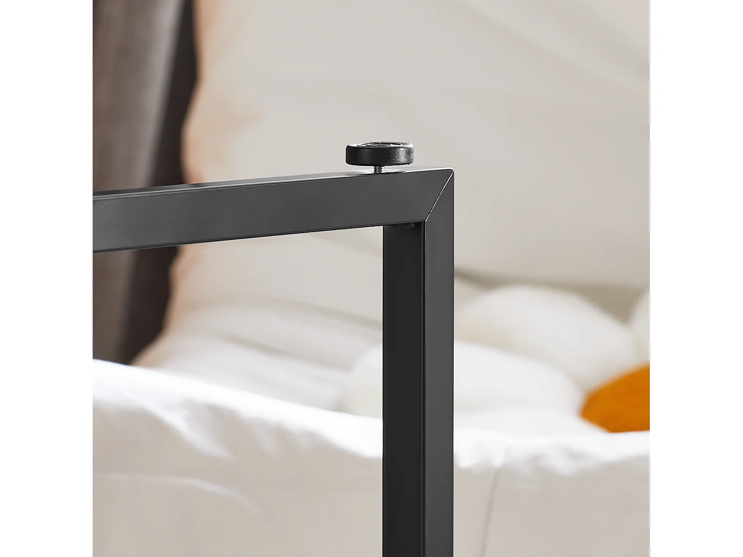 SoBuy FBT42-N Set van 2 Salontafels Bijzettafel - Natuurlook â€“ Metaal