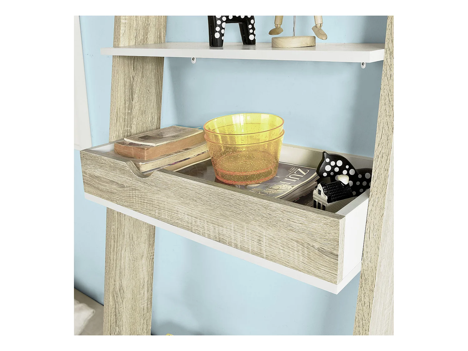 SoBuy Bücherregal FRG111-WN