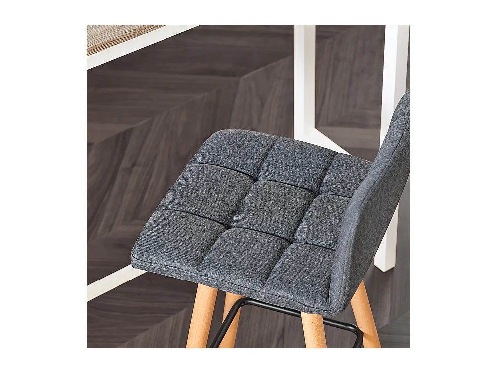 2 x Wysoki stołek barowy z oparciem FST50-DGx2