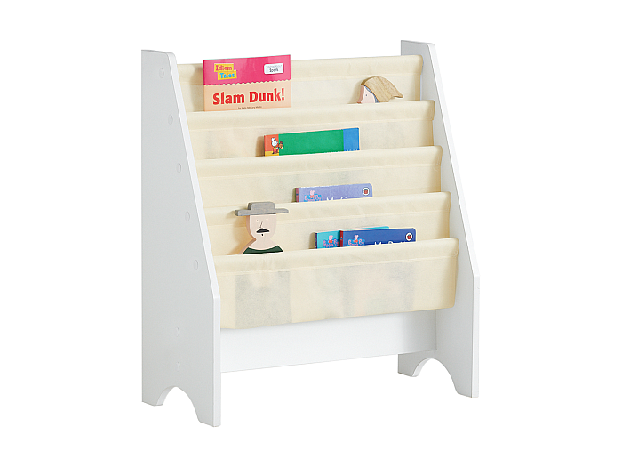 SoBuy FRG225-W Bibliothèque Étagère à Livres pour Enfants Porte-revues