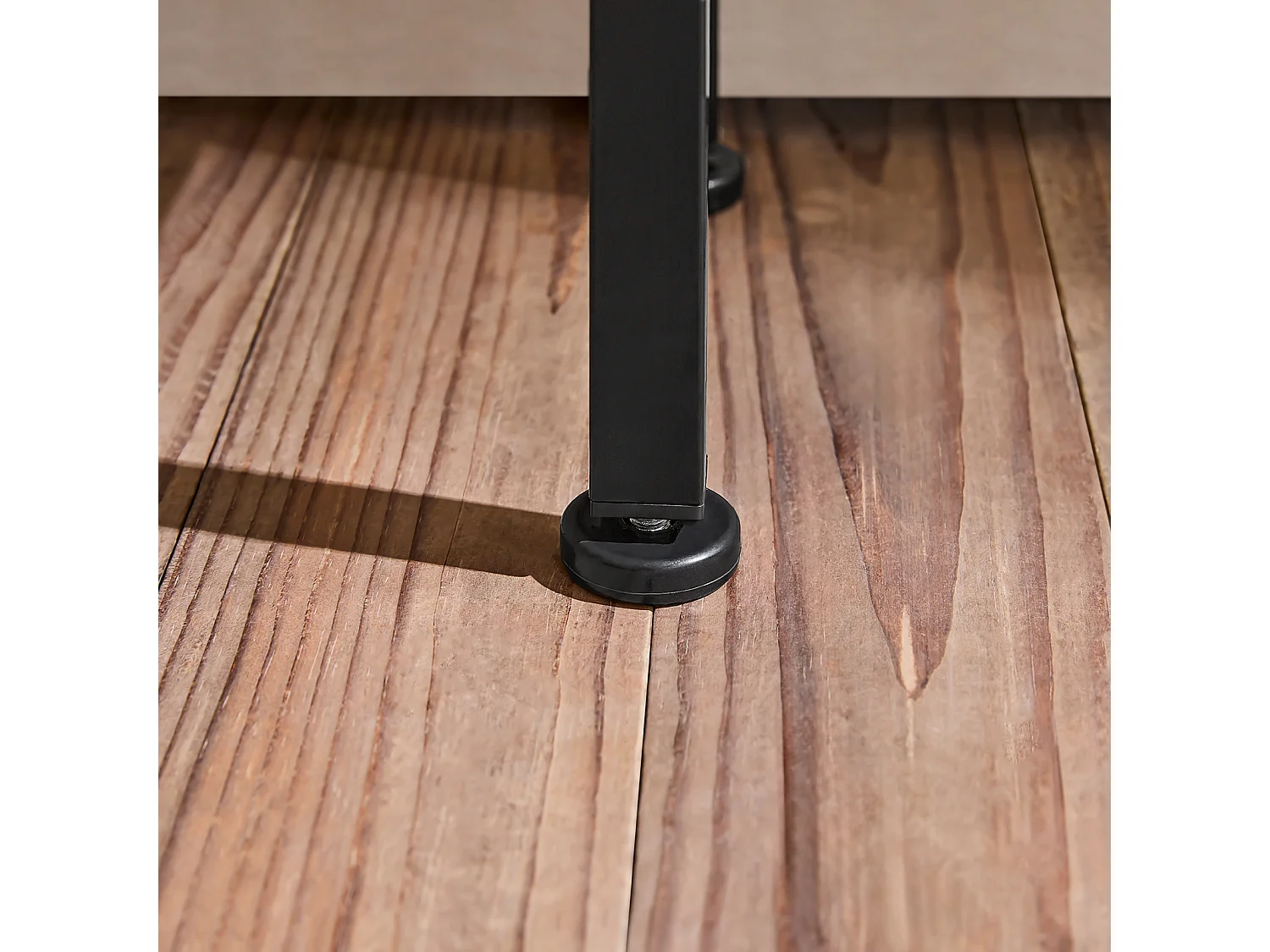 Table Console Table d'appoint Bout de canapé Table d'entrée Cadre et 4 Pieds en Fer, FSB19-N