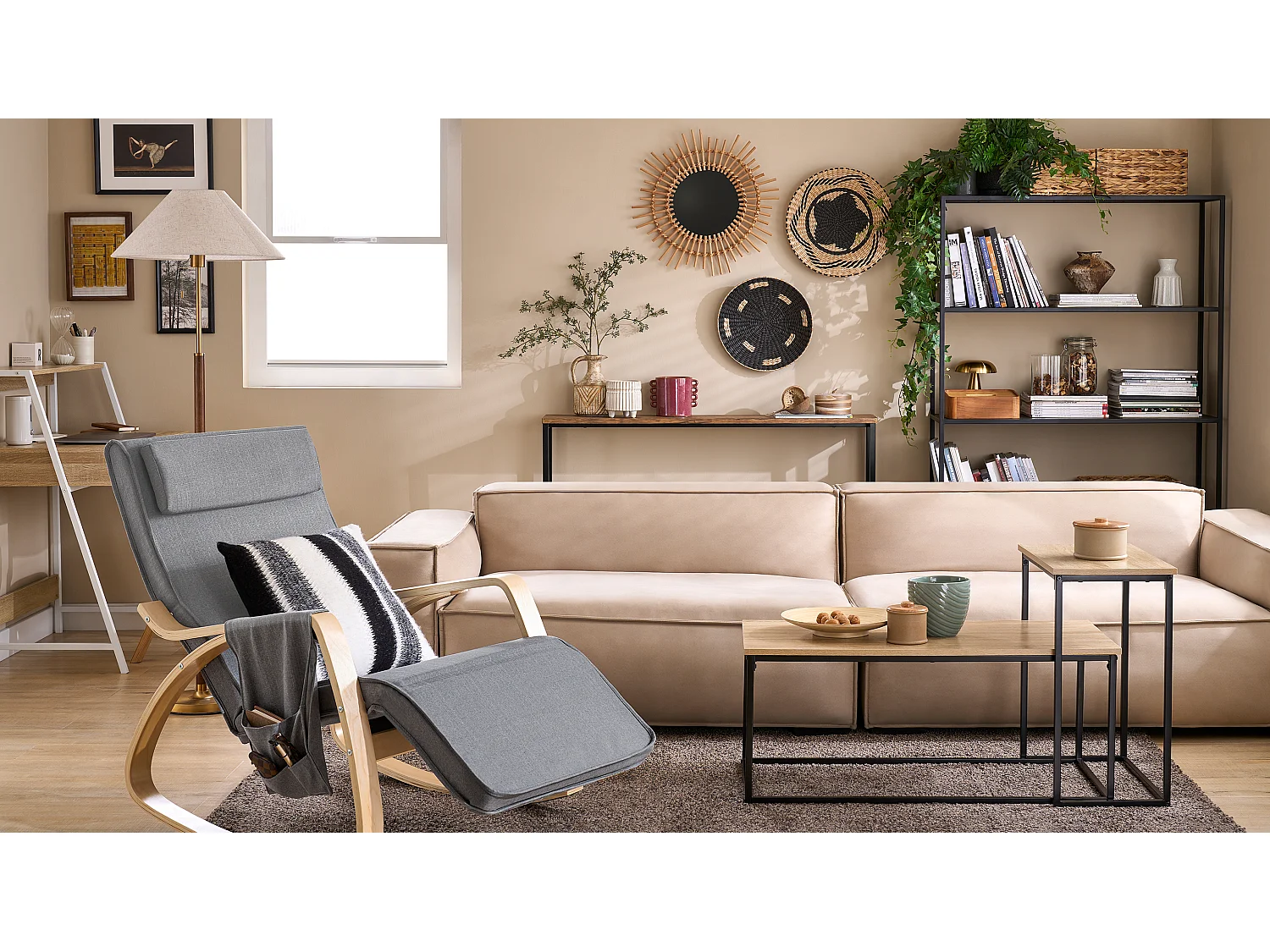 SoBuy Complexo de console, consola, Consola de entrada FSB19-N