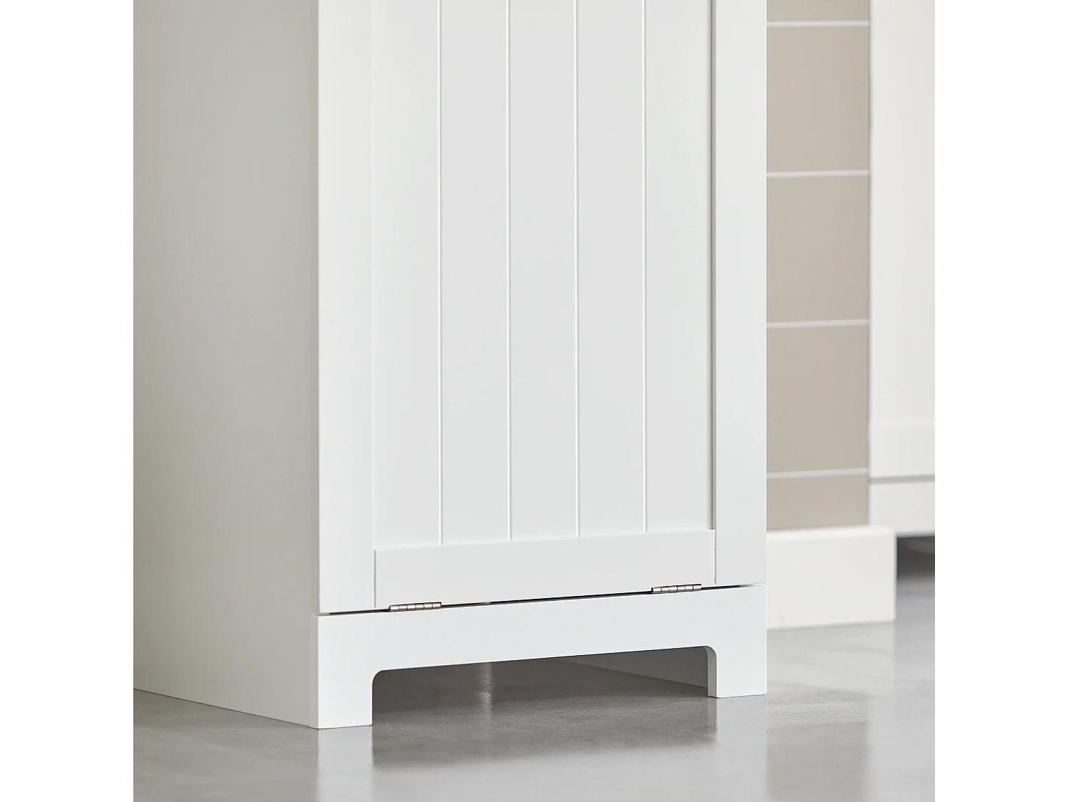 SoBuy armário alto de banheiro, armário alto para banheiro, armário de banheiro BZR21-W