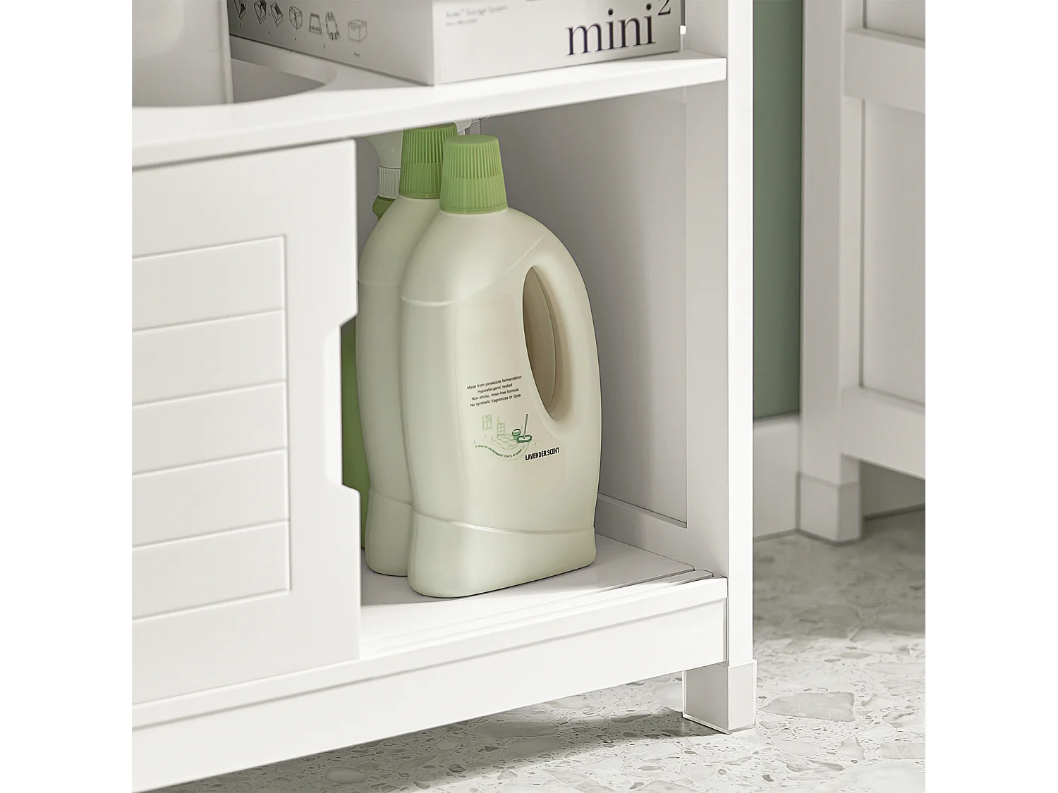 Meuble sous lavabo Meuble sous évier Meuble de Salle, FRG128-II-W