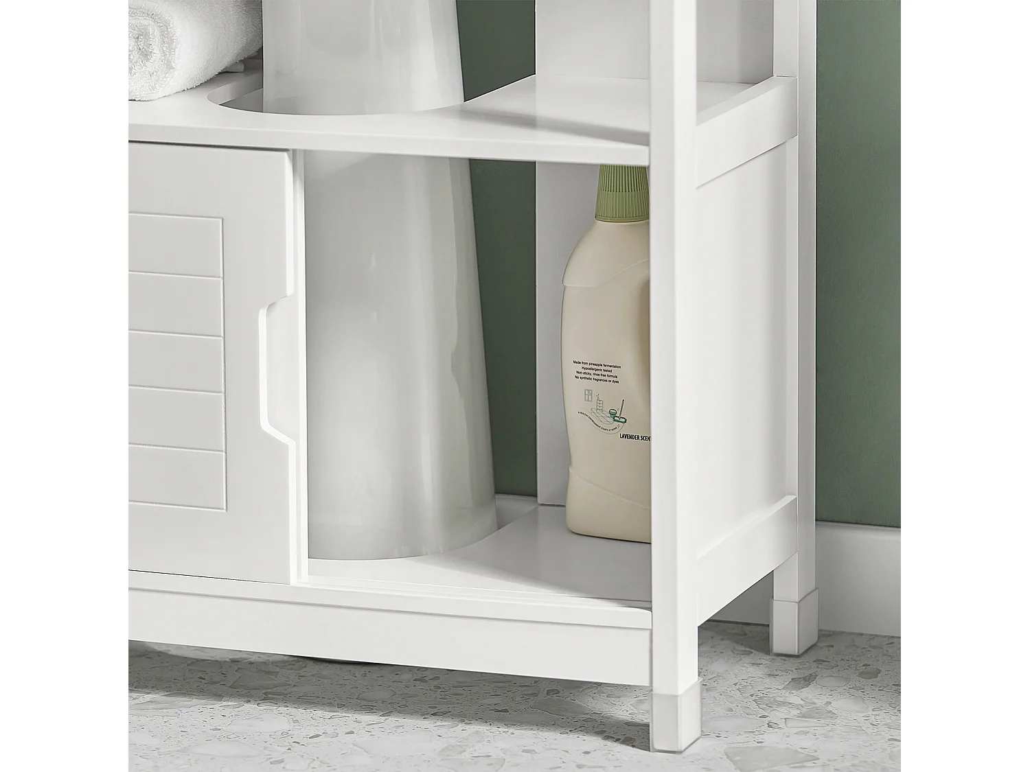 Meuble sous lavabo Meuble sous évier Meuble de Salle, FRG128-II-W