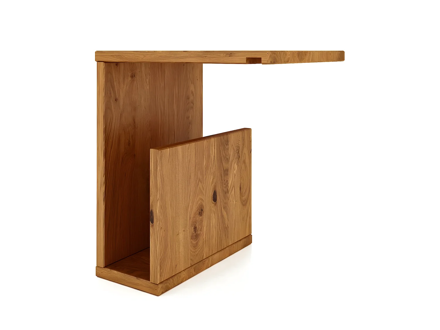 VENTO - Nachttisch aus Wildeiche, naturgeölt