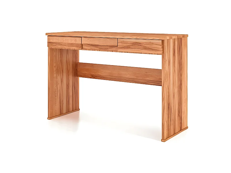VENTO - Schminktisch mit Schubladen aus Kernbuche naturgeölt