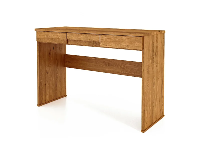 VENTO - Schminktisch mit Schubladen aus Wildeiche naturgeölt