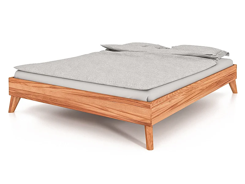 GREG - Bettgestell aus Kernbuche, naturgeölt 180x200