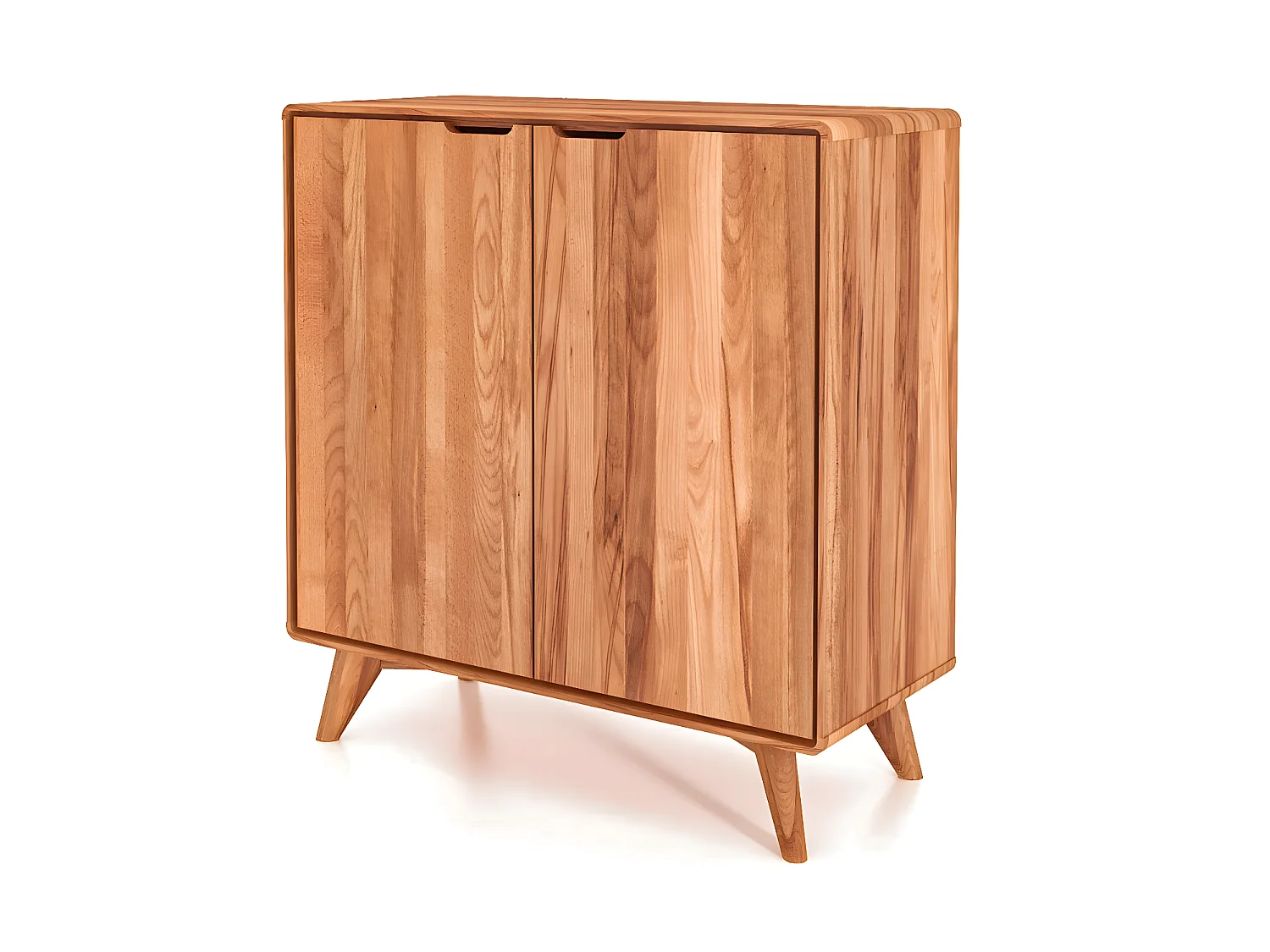 GREG - Kommode mit Türen aus Kernbuche, naturgeölt