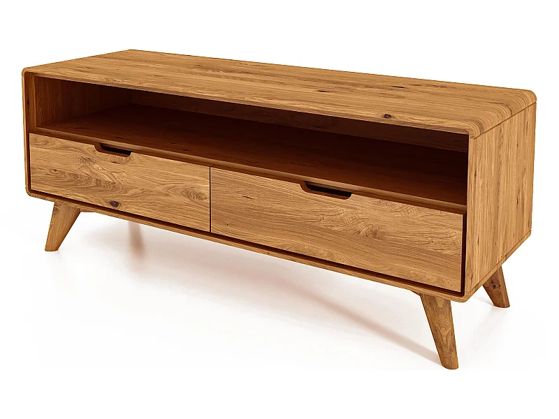 GREG - TV-Möbel mit Schubladen aus Wildeiche naturgeölt