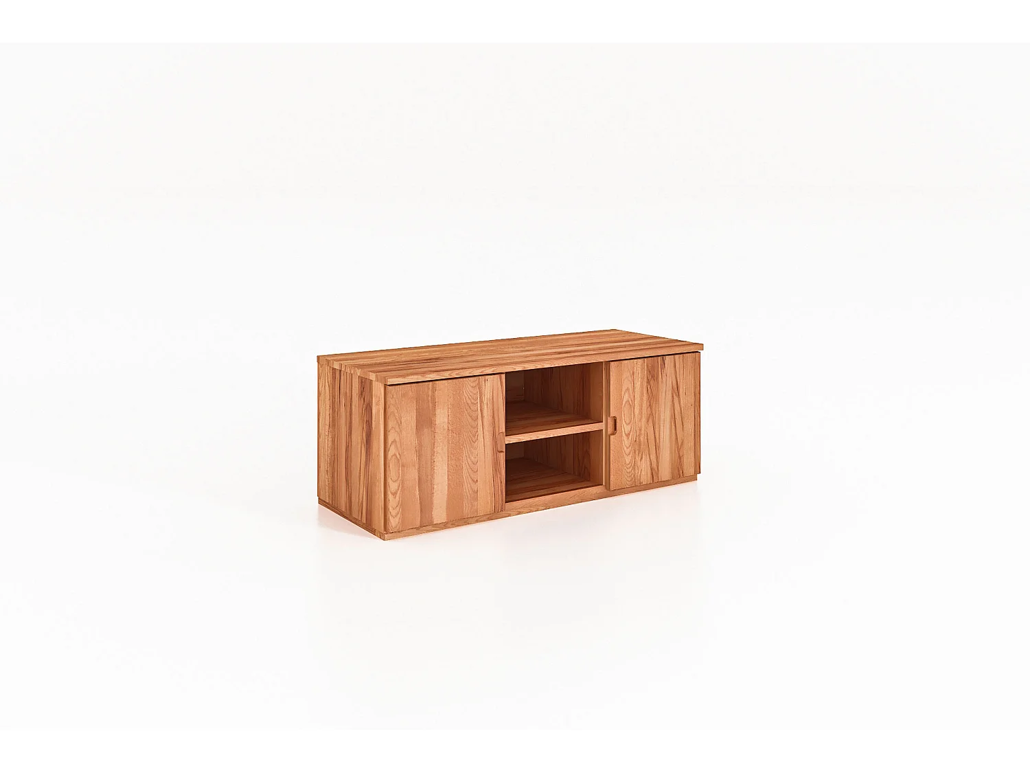 VENTO - TV-Möbel mit Holztüren aus Kernbuche naturgeölt