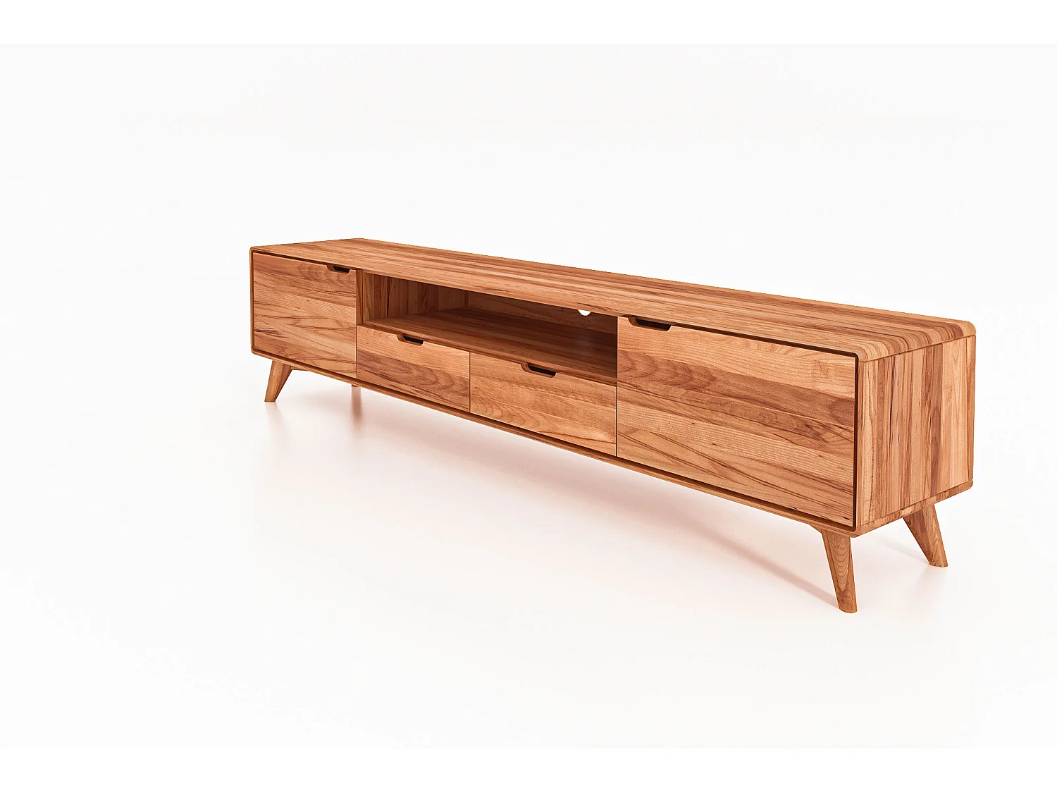 GREG - TV-Möbel mit Schublade aus Kernbuche naturgeölt