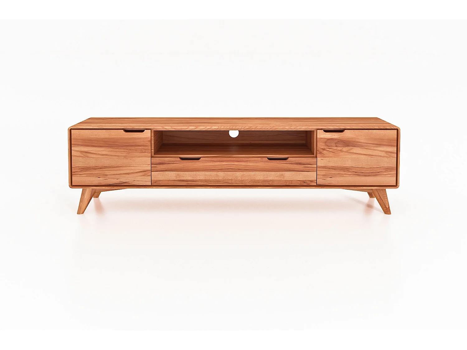 GREG - TV-Möbel mit Schublade aus Kernbuche naturgeölt