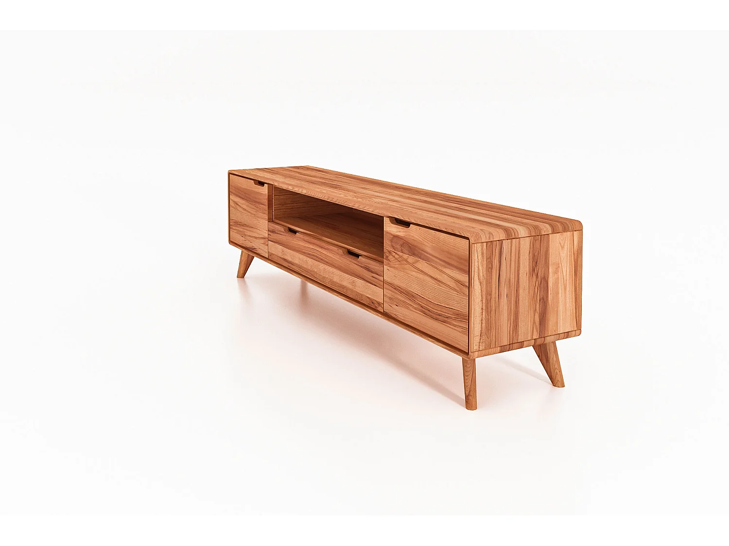 GREG - TV-Möbel mit Schublade aus Kernbuche naturgeölt