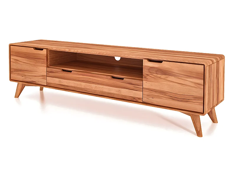 GREG - TV-Möbel mit Schublade aus Kernbuche naturgeölt
