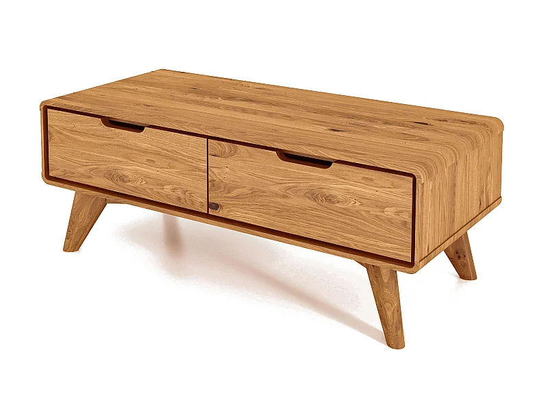 GREG - TV-Möbel mit Schubladen aus Wildeiche naturgeölt