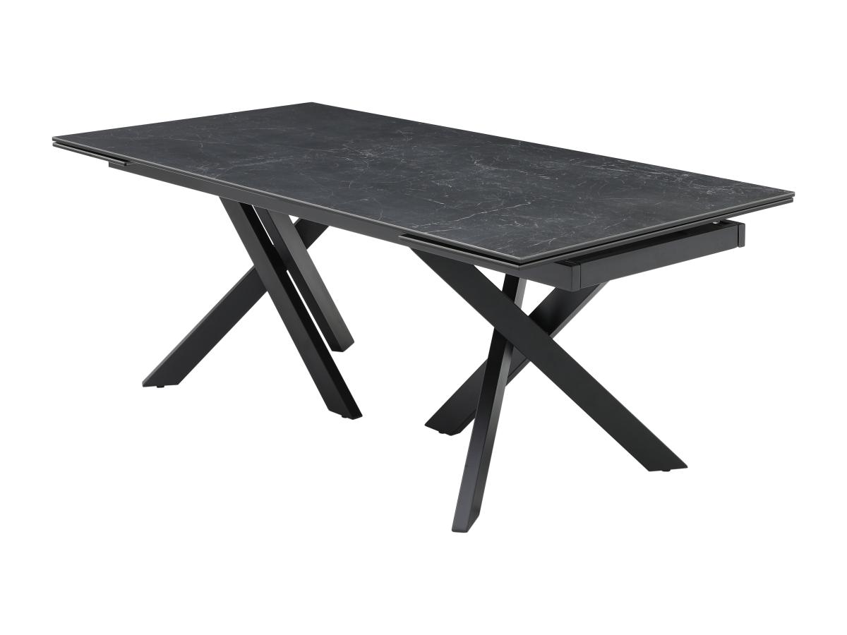 Esstisch ausziehbar - 8 bis 12 Personen - Sicherheitsglas & Keramik - Marmo günstig online kaufen
