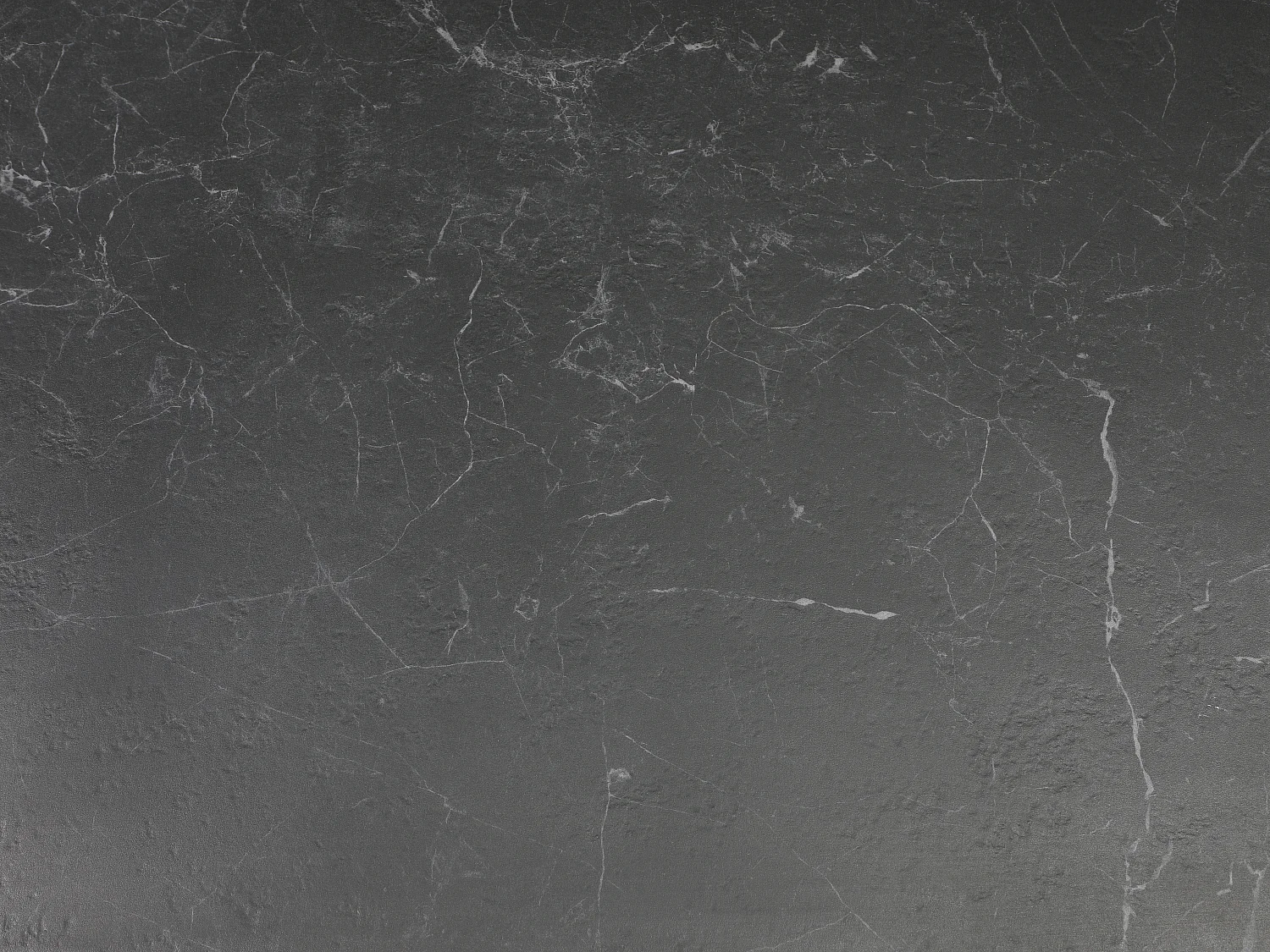 Table à manger extensible 8 à 12 personnes en verre trempé et céramique - Effet marbre noir - MARISO