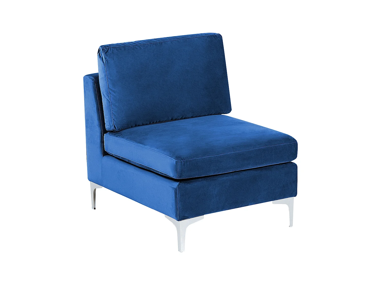 Module fauteuil EVJA Velours Bleu marine