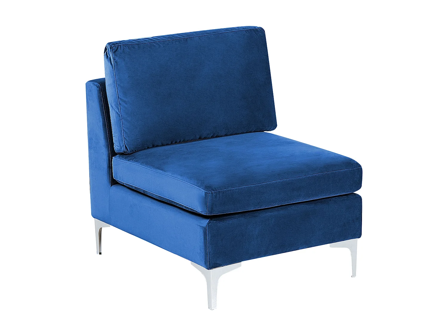 Zitmodule EVJA Fluweel Marineblauw