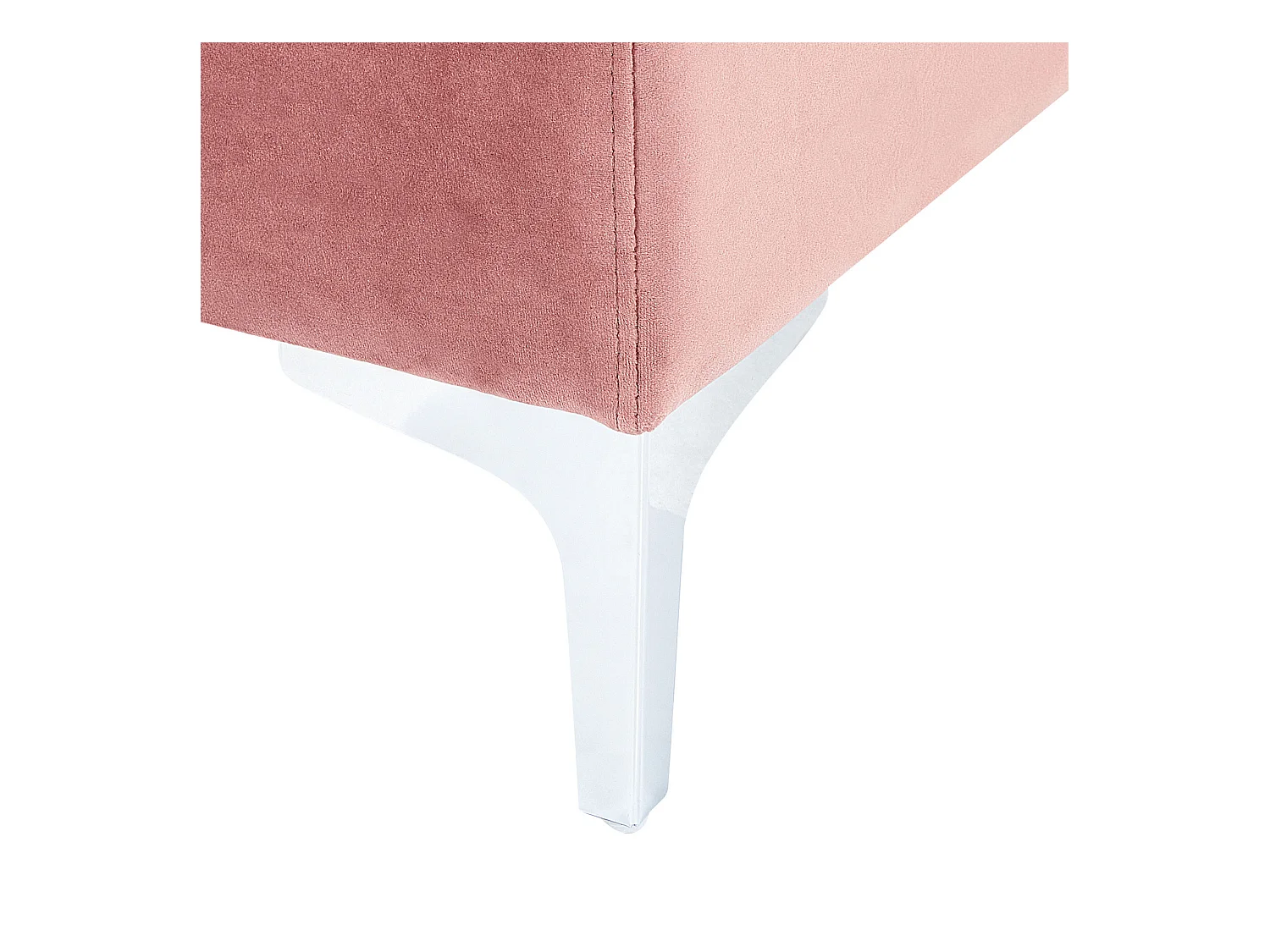 Poltrona modular EVJA Veludo Rosa