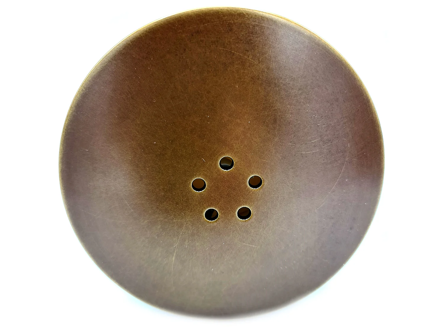 Duschabfluss Dusche Ablaufgarnitur Antikes Messing 90Mm