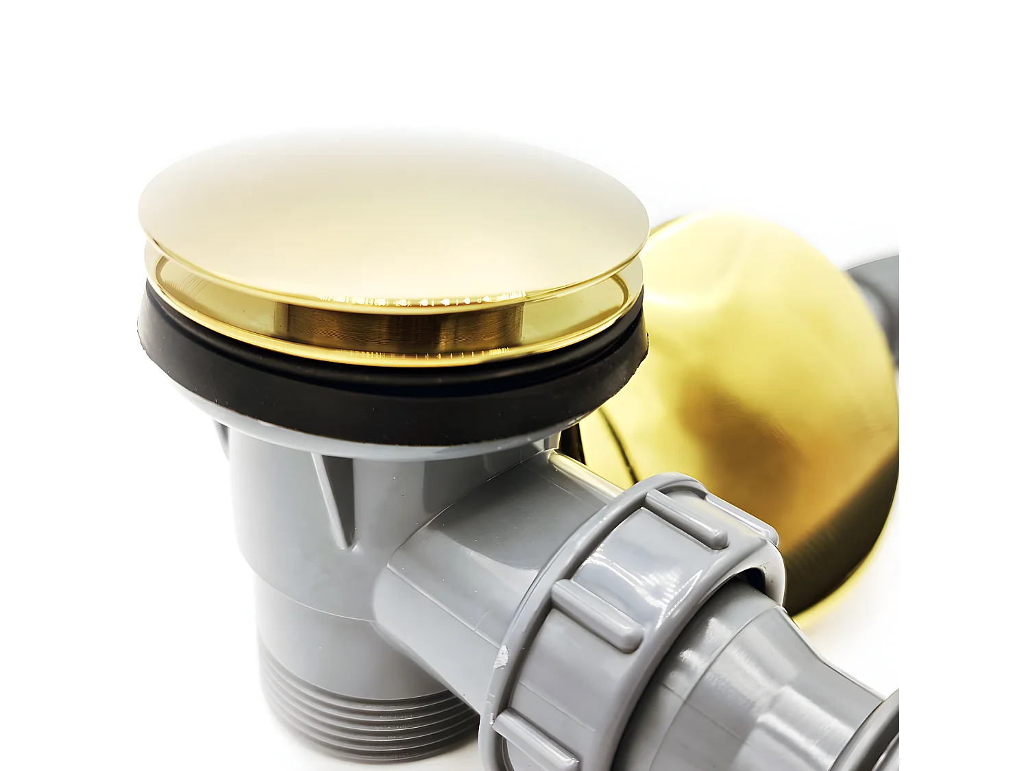 Tycner Ablaufgarnitur Badewanne Badewannenablauf Gold