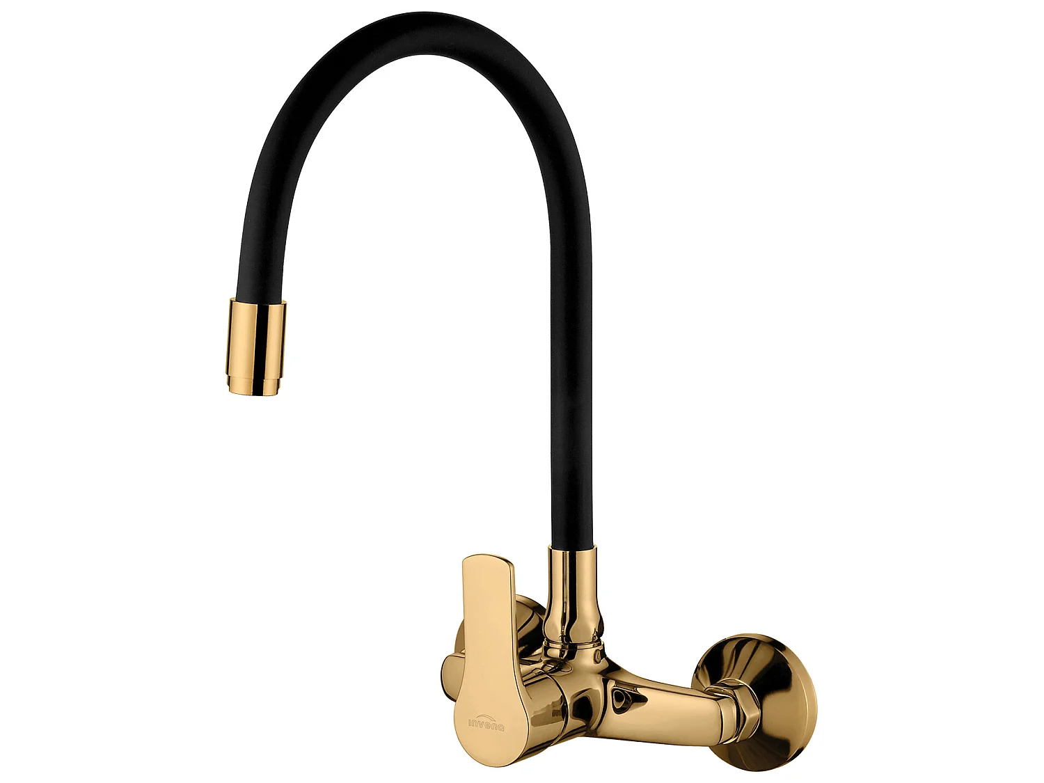 Robinet Cuisine Mitigeur Or Monocommande Bec Flexible