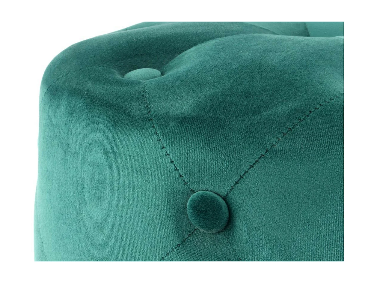 Pouf Rond Design "Piano" 40cm Vert