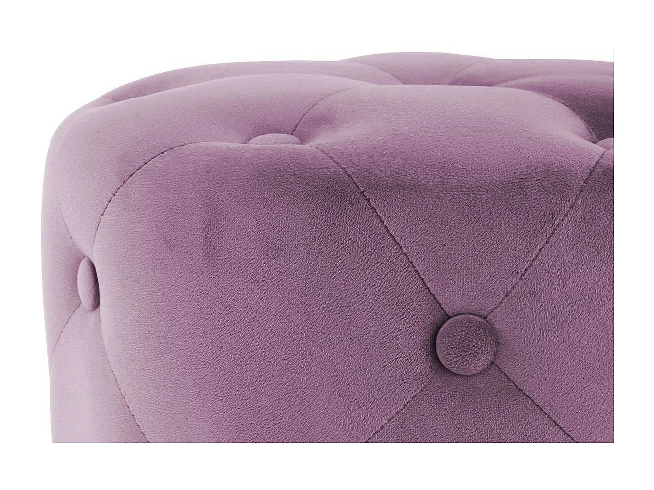 Pouf Rond Design "Piano" 40cm Lilas