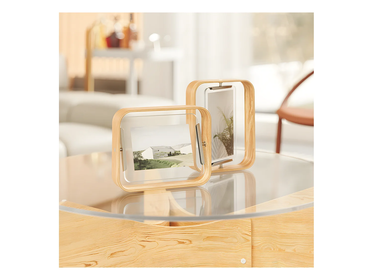 Cadre photo Bellwood H23cm Naturel  Umbra