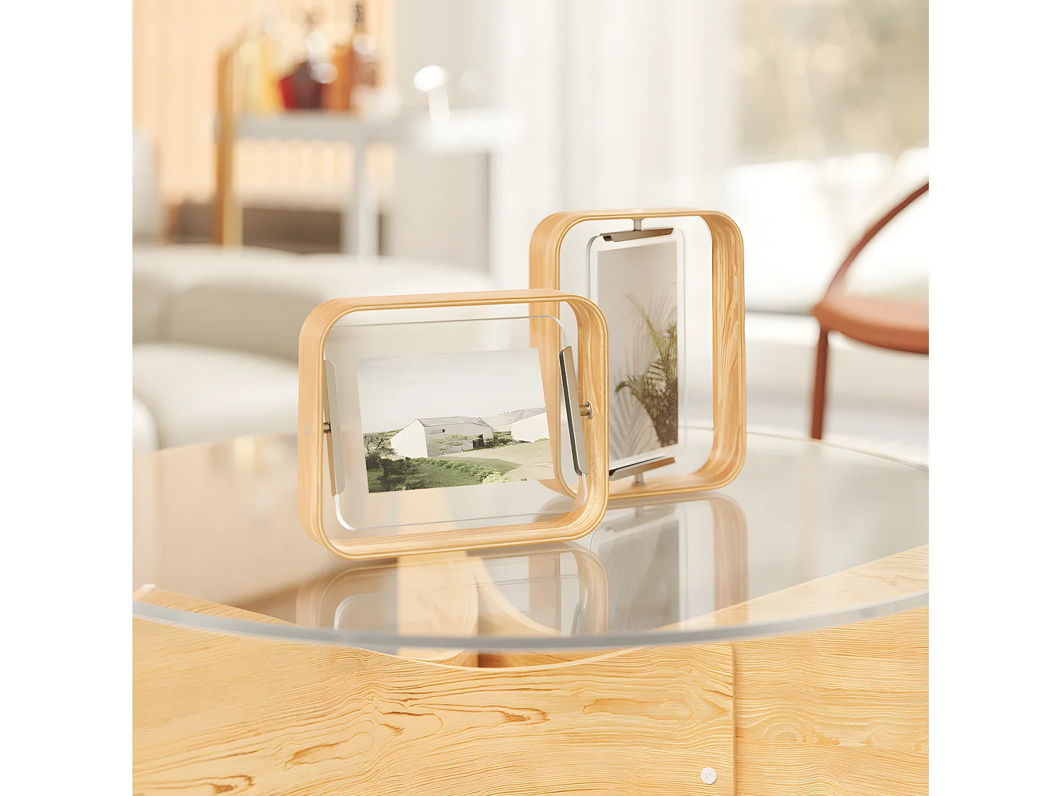 Cadre photo Bellwood H23cm Naturel  Umbra