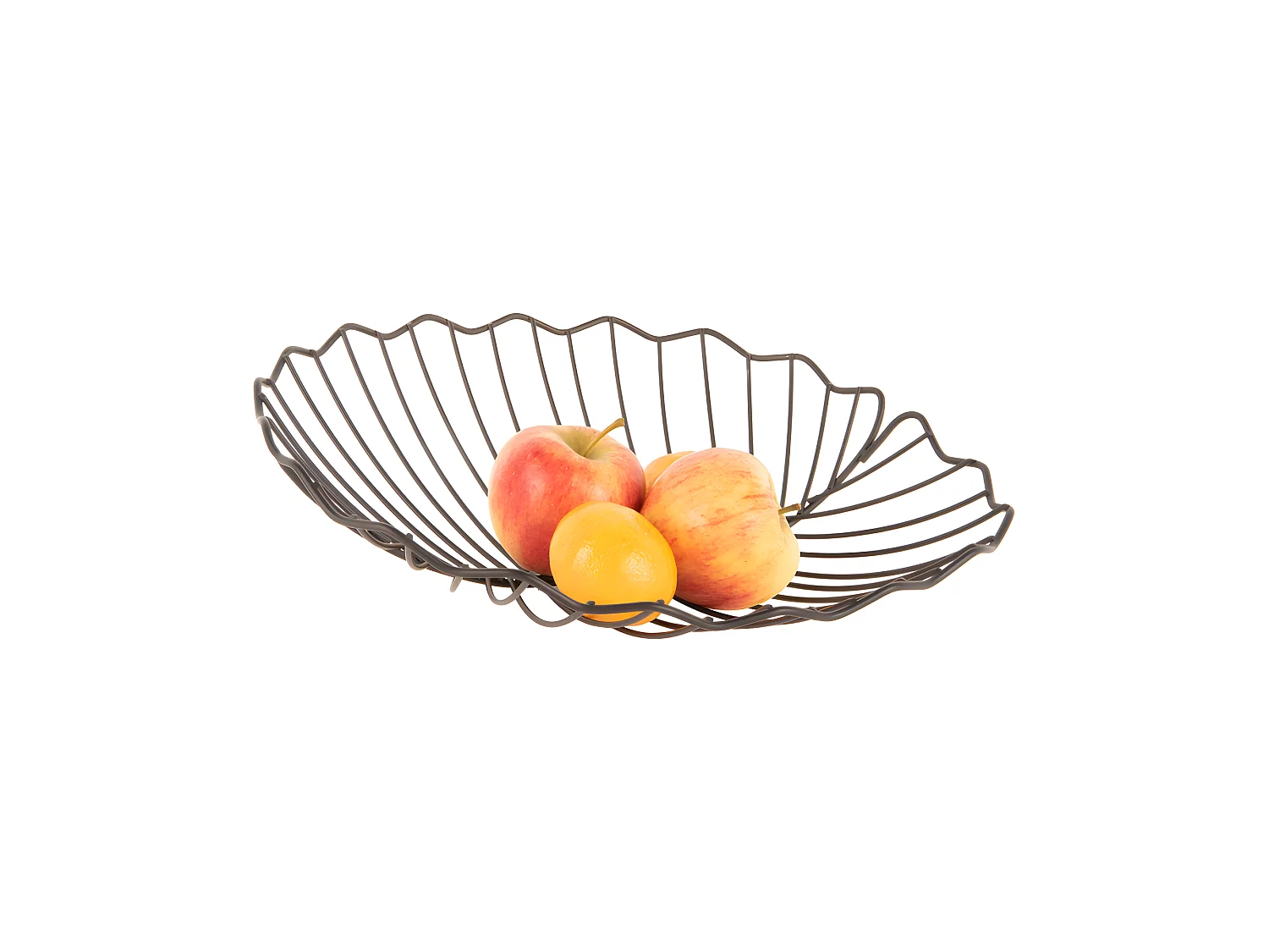 Panier à fruit Leaf Noir  Present Time