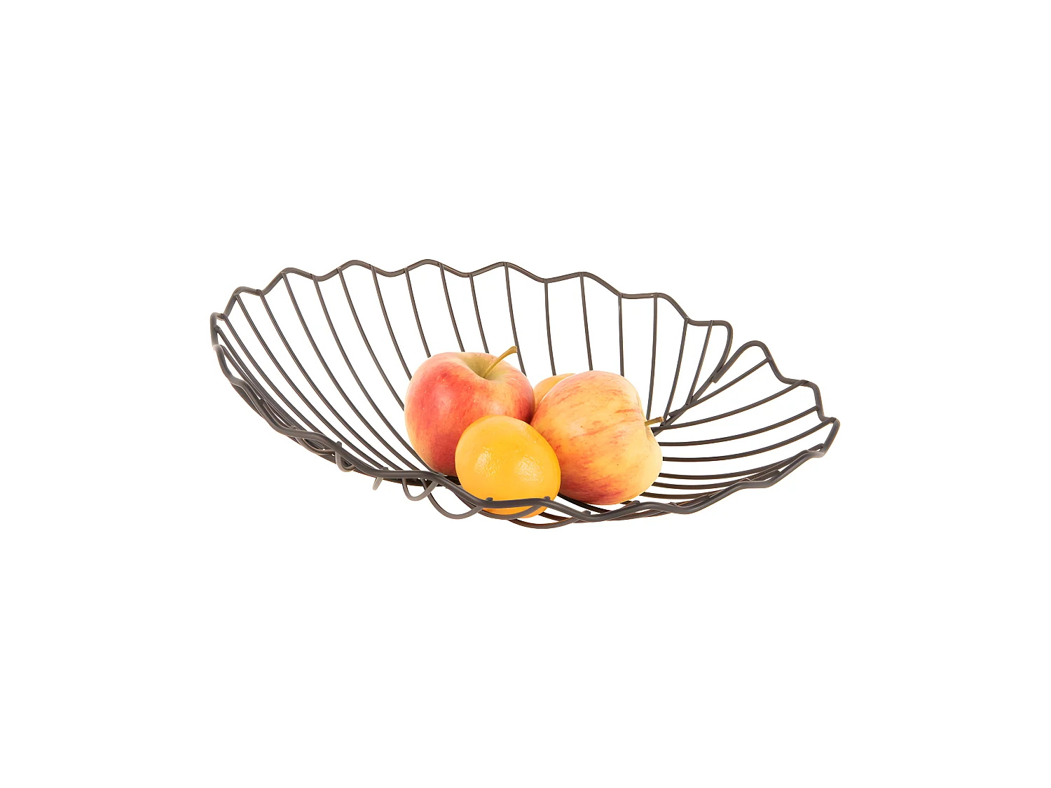 Panier à fruit Leaf Noir  Present Time